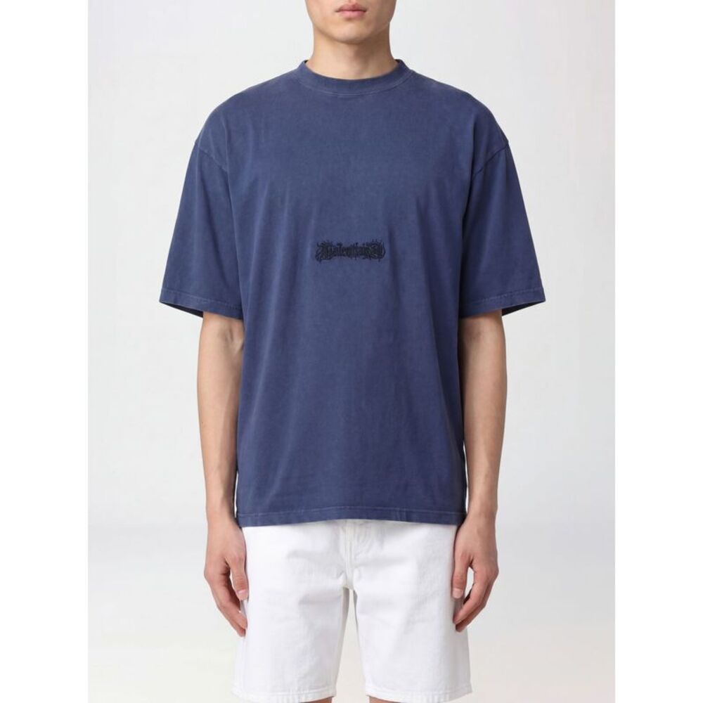 Balenciaga T-Shirt Men Blue